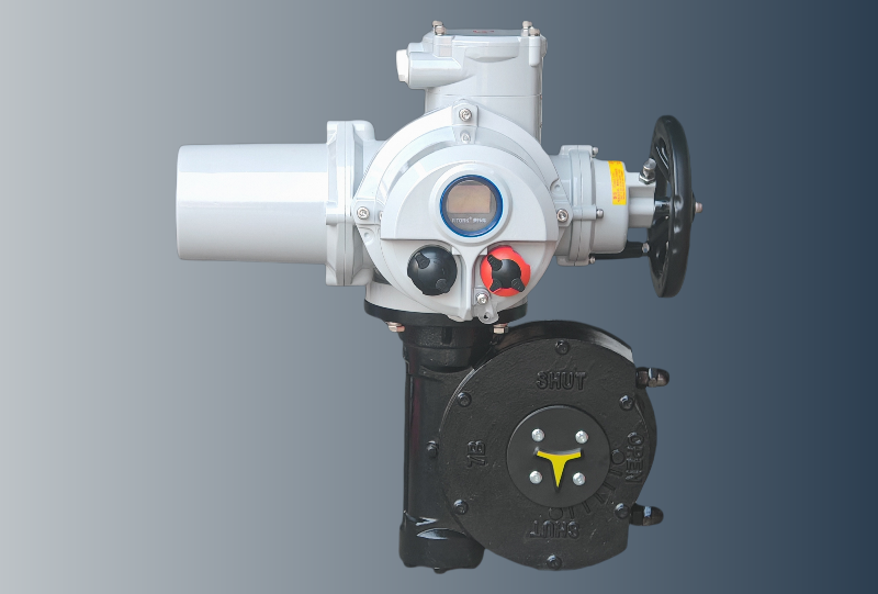 UK-R5系列角行程智能型电动执行机构