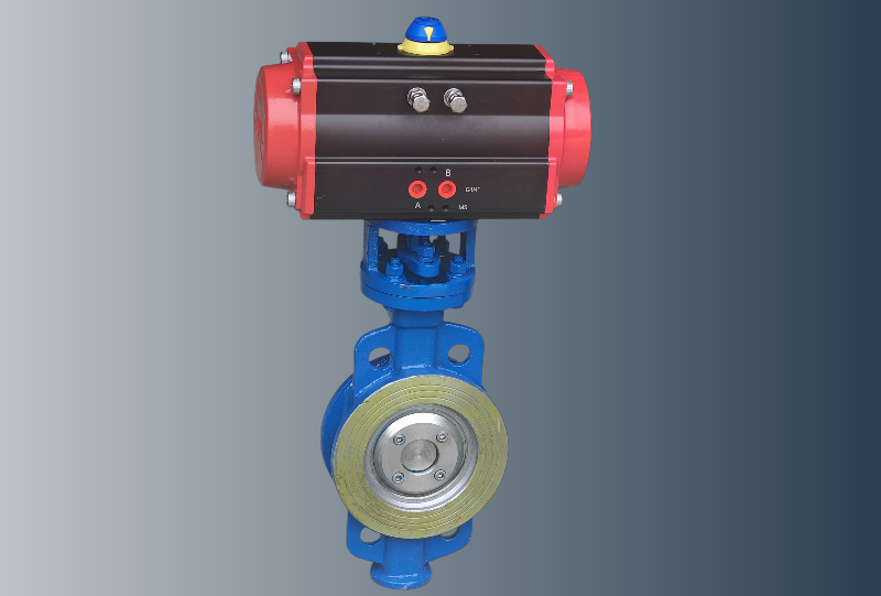 气动硬密封蝶阀